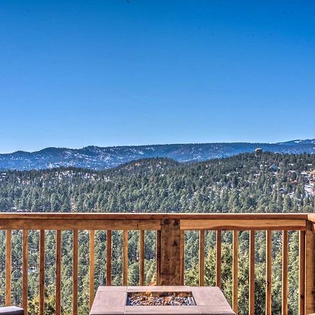 Mountains Majesty Cabin With Hot Tub And Mtn Views! Villa Ruidoso Eksteriør billede